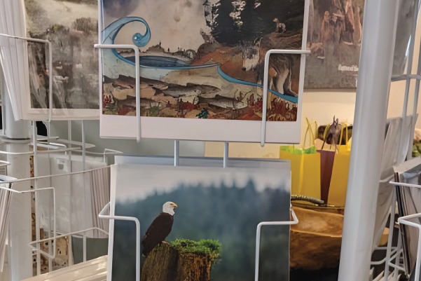 Art cards by local artists